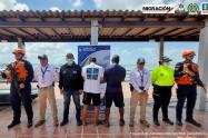 Judicializados dos hombres que pilotaban embarcaciones con 151 migrantes luego de zarpar de Necoclí