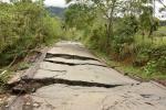 Falla geológica en el suroeste de Antioquia