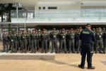 Son 70 policías que llegaron a Cartagena 