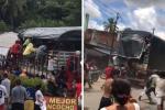 Vía Medellín - Costa Atlántica: Personas saquean vehículos de carga en plena carretera