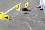 Los tres homicidios fueron cometidos con arma de fuego.