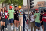 [Video] Un falso Neymar revolucionó las calles de Doha; hinchas lo persiguieron por horas