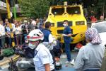 Falleció motociclista embestido por carro de valores en Envigado, Antioquia