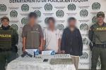 Capturados tres hombres en una vereda de Amagá con armas y drogas