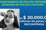 Ofrecen $30 millones por crimen de una menor de edad en Caucasia, Antioquia
