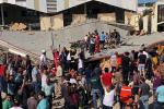 10 muertos dejó la caída del techo de una iglesia en pleno bautizo, en México