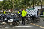 La Policía Nacional recuperó 20 motocicletas robadas por el Clan del Golfo en Belén de Bajirá 