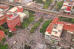 Marcha contra el presidente Gustavo Petro en Medellín