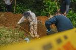 Exhumación de cuerpos en San José de Apartadó